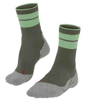 Green Falke TK Stabilizing Trekking Socks Women Sports Socks | 485-NMUVBW