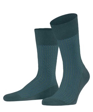 Green Falke Uptown Tie Socks Men Socks | 789-BZQIJW