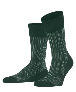 Green Falke Uptown Tie Socks Men Socks | 627-EUQJZV