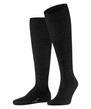 Grey Falke Airport Knee-high Socks Men Socks | 034-QKETVF