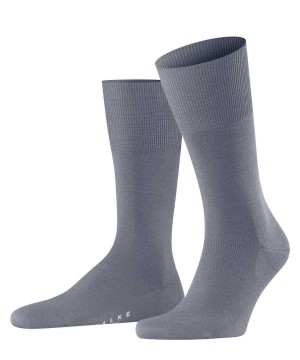 Grey Falke Airport Socks Men Socks | 526-RHADYC