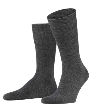 Grey Falke Airport Socks Men Socks | 917-JFHIEB
