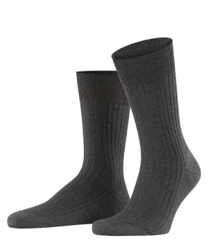 Grey Falke Bristol Pure Socks Men Socks | 079-TDOURH