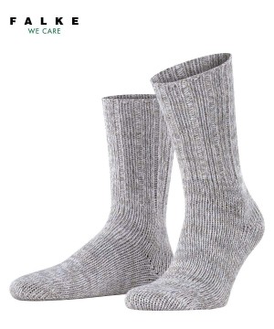 Grey Falke Brooklyn Boot socks Men Socks | 468-QTDAZM
