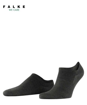 Grey Falke ClimaWool Invisibles Men No Show Socks | 805-CTFJIL