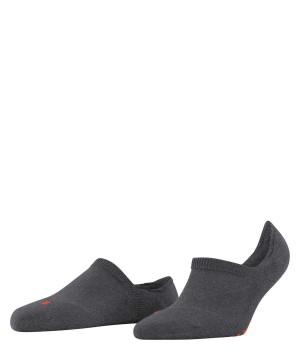 Grey Falke Cool Kick Invisibles Women No Show Socks | 942-OSPHMF