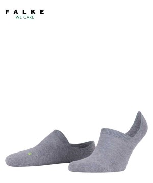 Grey Falke Cool Kick Invisibles Women No Show Socks | 491-LGTNMS