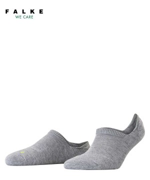 Grey Falke Cool Kick Invisibles Women No Show Socks | 867-OFVZPH