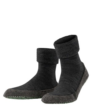 Grey Falke Cosyshoe Slippers Men House Socks & Slippers | 953-FOSGYU