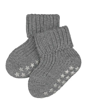Grey Falke Cotton Catspads House socks Baby Socks | 269-JKFZBS