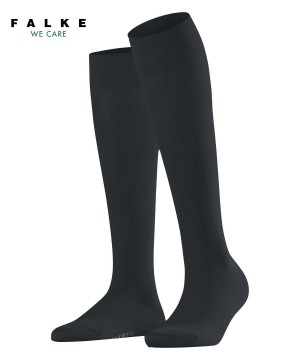 Grey Falke Cotton Touch Knee-high Socks Women Socks | 905-NKZXGI