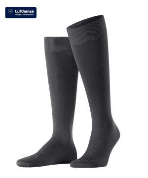 Grey Falke Energizing Cotton Knee-high Socks Men Socks | 216-CHKGPO