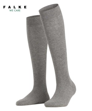 Grey Falke Family Knee-high Socks Women Socks | 015-SZJPLI