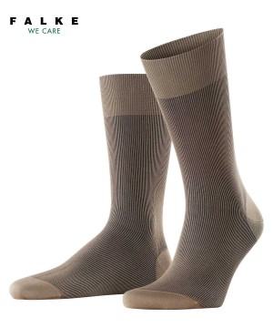Grey Falke Fine Shadow Socks Men Socks | 152-VFOECU