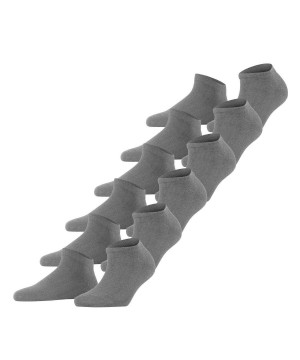 Grey Falke Happy 6-Pack Sneaker socks Women Socks | 084-NLYWAI