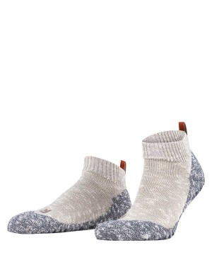 Grey Falke Lodge Homepad House socks Men Socks | 469-HTYRSJ