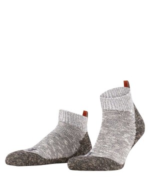 Grey Falke Lodge Homepad House socks Men Socks | 196-GUQJMZ