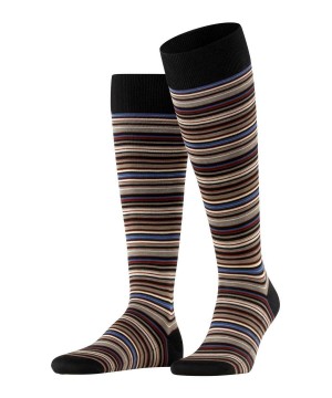 Grey Falke Microblock Knee-high Socks Men Socks | 198-ULAMEX