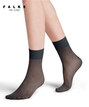 Grey Falke Pure Matt 20 DEN Ankle socks Women Socks | 810-AIYFOS