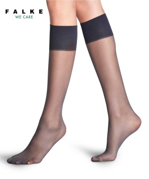 Grey Falke Pure Matt 20 DEN Knee-high Socks Women Socks | 519-CYETXA
