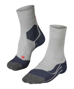 Grey Falke RU3 Comfort Running Socks Women Sports Socks | 467-NTUFSJ