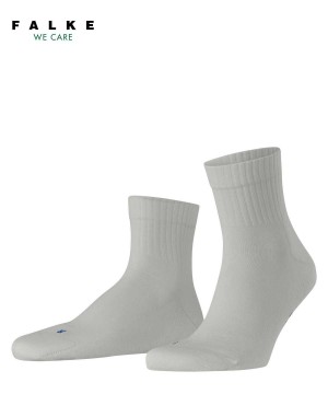 Grey Falke Run Rib Short sock Men Socks | 215-OWECJM