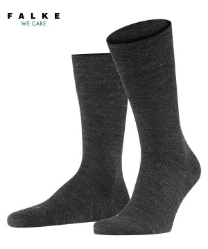 Grey Falke Sensitive Berlin Socks Men Socks | 540-AOVKWT
