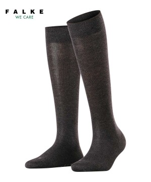 Grey Falke Sensitive London Knee-high Socks Women Socks | 289-BKHUIW