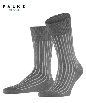 Grey Falke Shadow Socks Men Socks | 624-ZVQBRD