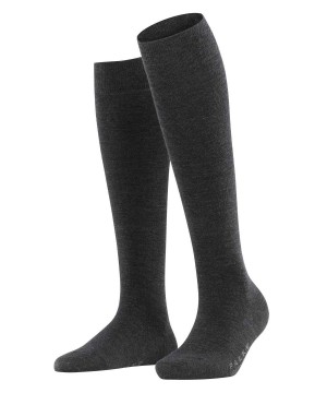 Grey Falke Softmerino Knee-high Socks Women Socks | 750-ZPIDBS