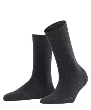 Grey Falke Softmerino Socks Women Socks | 386-DRBHPS