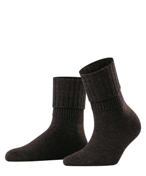 Grey Falke Striggings Rib Boot socks Women Socks | 650-CWLEXU