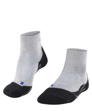 Grey Falke TK2 Explore Cool Short Trekking Short sock Women Sports Socks | 407-IDFABC
