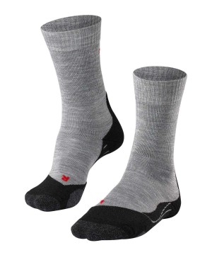 Grey Falke TK2 Explore Trekking Socks Women Sports Socks | 604-XNDFSL