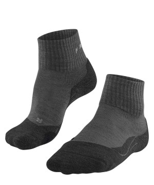 Grey Falke TK2 Explore Wool Short Trekking Short sock Women Sports Socks | 187-JUTIHP