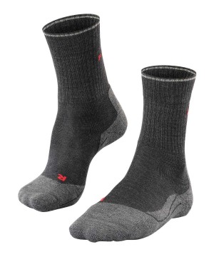 Grey Falke TK2 Explore Wool Silk Trekking Socks Women Sports Socks | 487-LWDCEV
