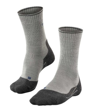 Grey Falke TK2 Explore Wool Silk Trekking Socks Women Sports Socks | 713-OFNIVH