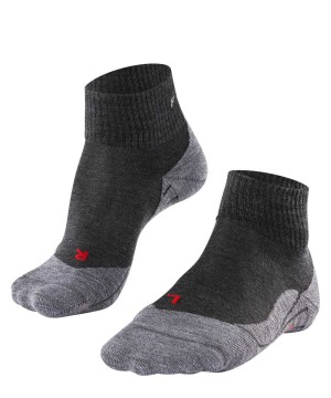 Grey Falke TK5 Wander Short Trekking Short sock Women Sports Socks | 984-LQNWAR