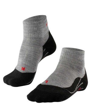 Grey Falke TK5 Wander Short Trekking Short sock Women Sports Socks | 857-BHJZYS