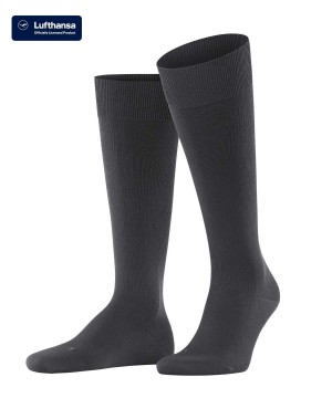 Grey Falke Ultra Energizing Knee-high Socks Men Socks | 145-BDXMKC