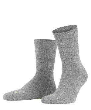 Grey Falke Walkie Light Boot socks Men Socks | 784-MLVREX