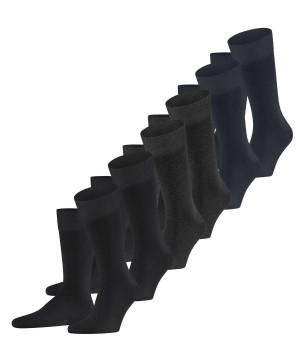 Multicolored Falke Happy 6-Pack Socks Men Socks | 018-SHJIOV