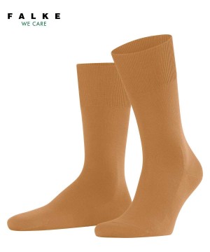 Orange Falke ClimaWool Socks Men Socks | 485-KTMDYH
