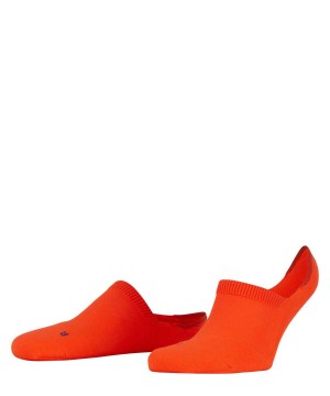 Orange Falke Cool Kick Invisibles Women No Show Socks | 364-YMZUFI