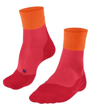 Orange Falke TK2 Explore Cool Short Trekking Short sock Women Sports Socks | 027-WVUJPI