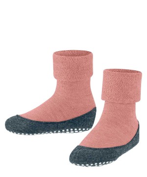 Pink Falke Cosyshoe Minis Slippers Kids' House Socks & Slippers | 024-UYHNCZ