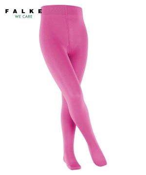Pink Falke Cotton Touch Tights Kids' Tights | 950-OZPJDB