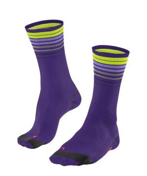 Purple Falke BC Impulse Biking Socks Women Sports Socks | 823-JGUXDI