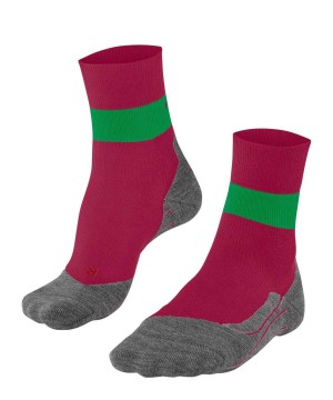 Red Falke RU Compression Stabilizing Running Socks Women Sports Socks | 851-OPICDL