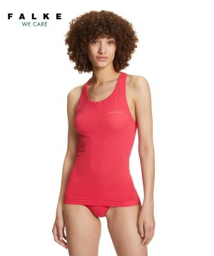 Red Falke Top Ultralight Cool Women Short Sleeve Shirts | 435-WVITSF